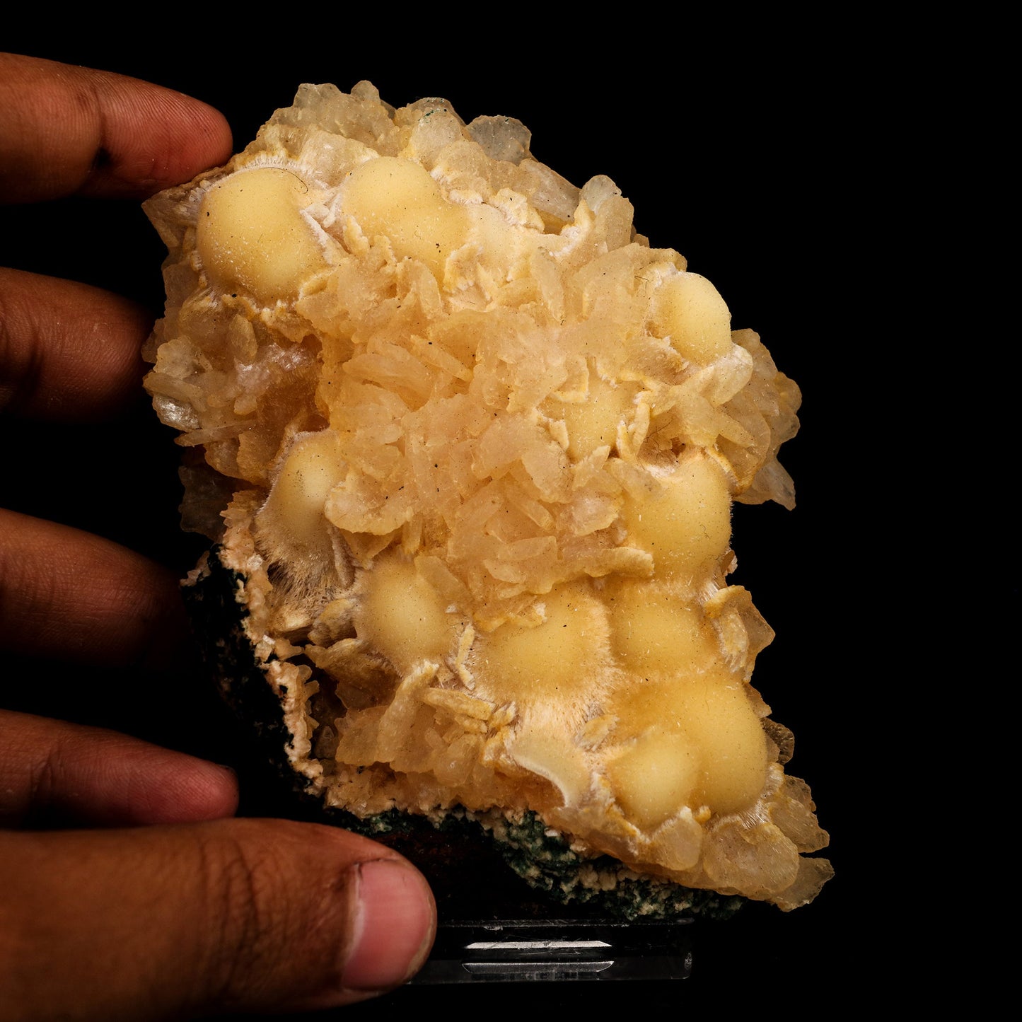 Thomsonite Rare Find with Stilbite Natural Mineral Specimen # B 5747 Thomsonite Superb Minerals 