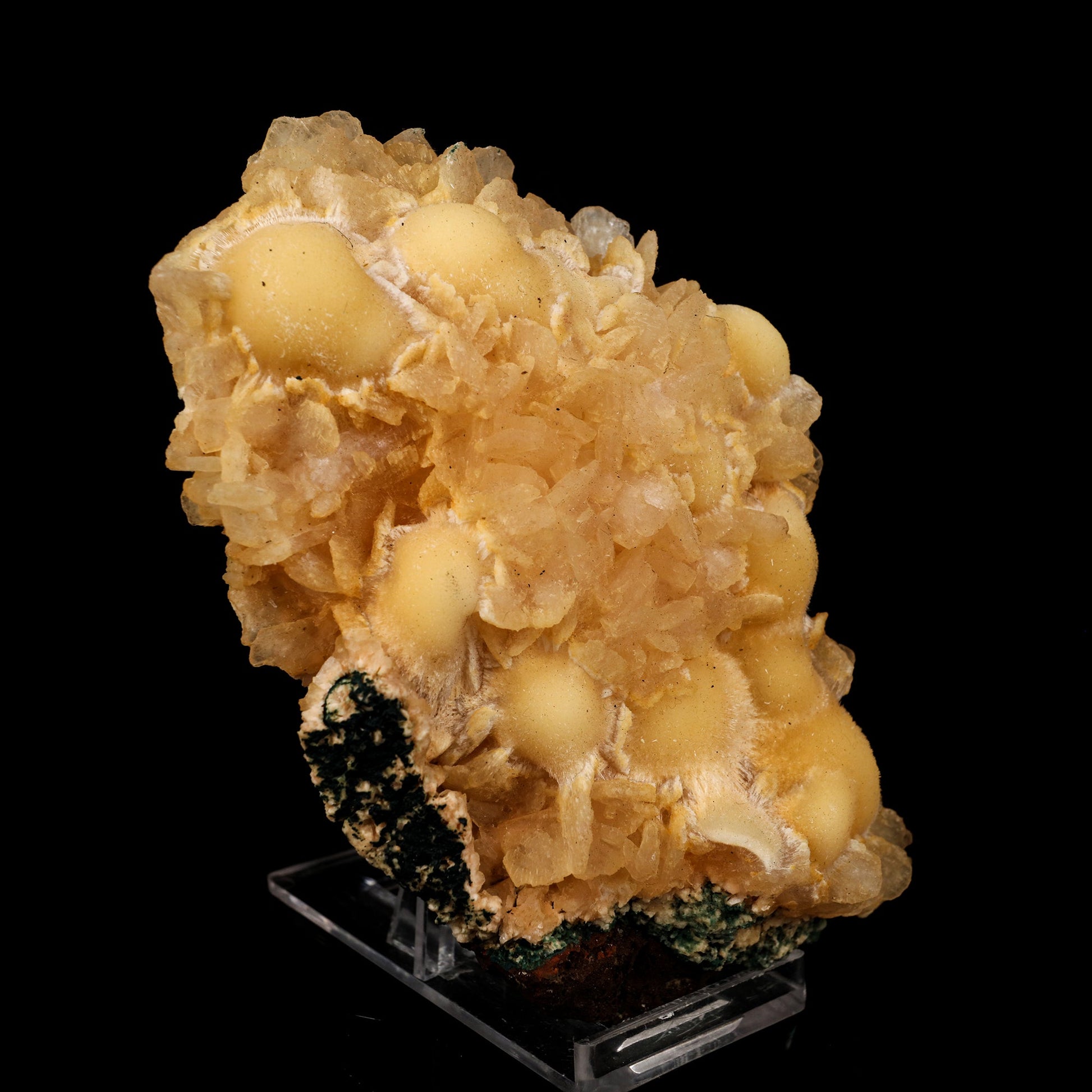 Thomsonite Rare Find with Stilbite Natural Mineral Specimen # B 5747 Thomsonite Superb Minerals 
