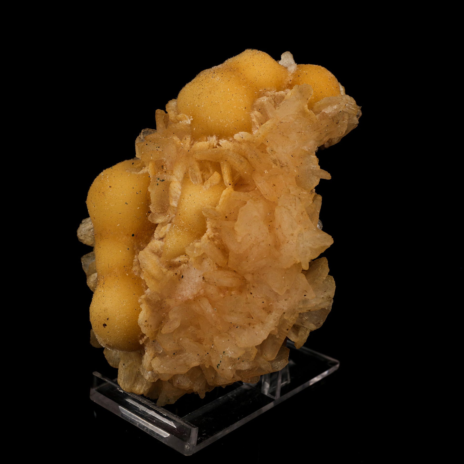 Thomsonite Rare Find with Stilbite Natural Mineral Specimen # B 5752 Thomsonite Superb Minerals 