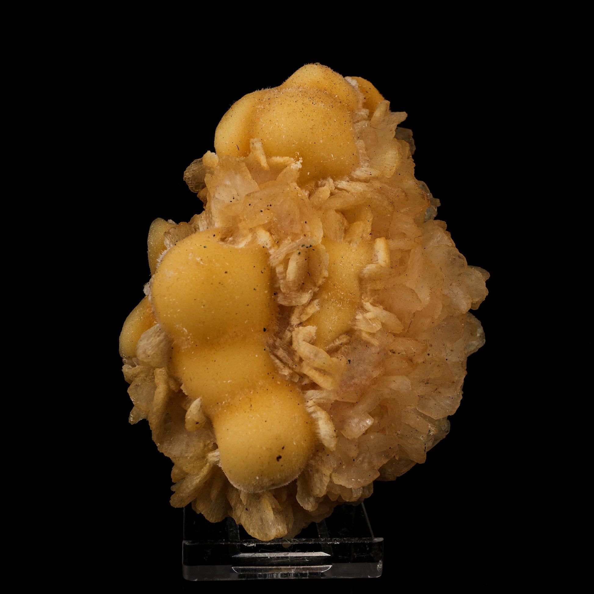 Thomsonite Rare Find with Stilbite Natural Mineral Specimen # B 5752 Thomsonite Superb Minerals 