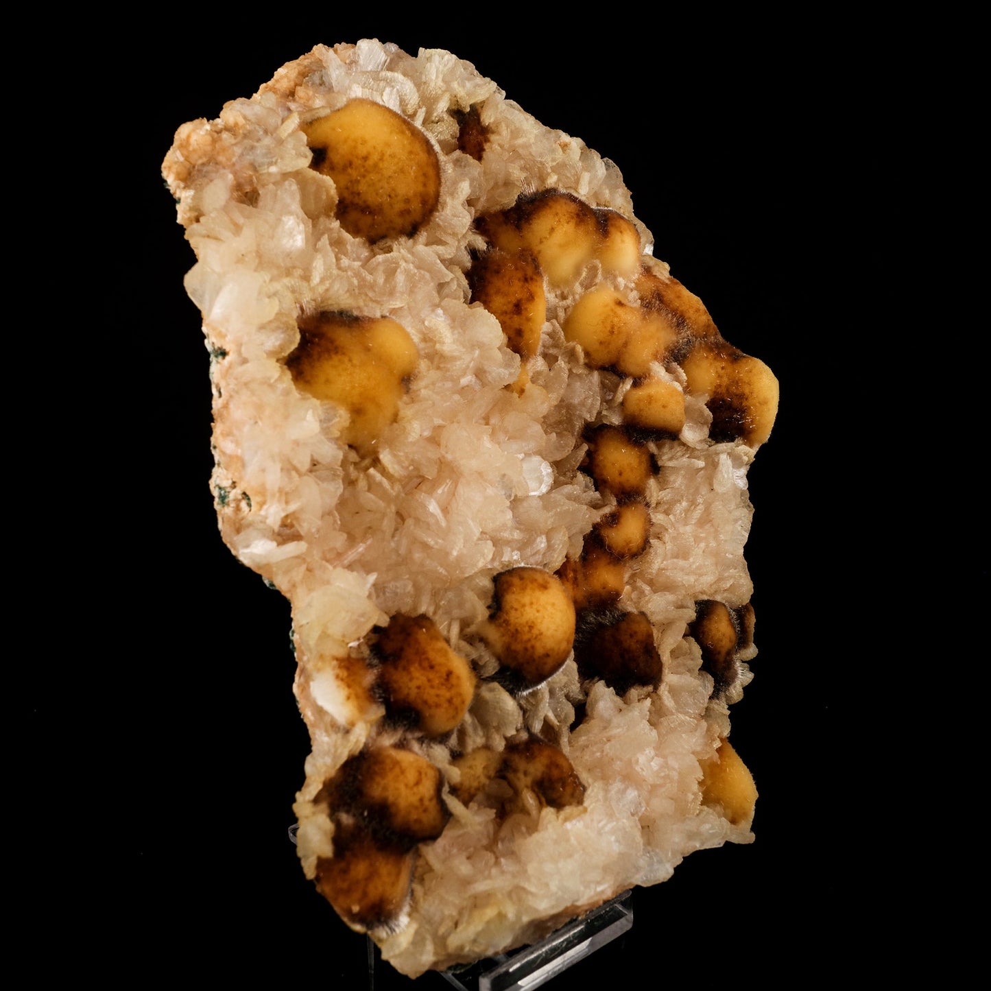 Thomsonite Rare Find with Stilbite Natural Mineral Specimen # B 5838 Thomsonite Superb Minerals 