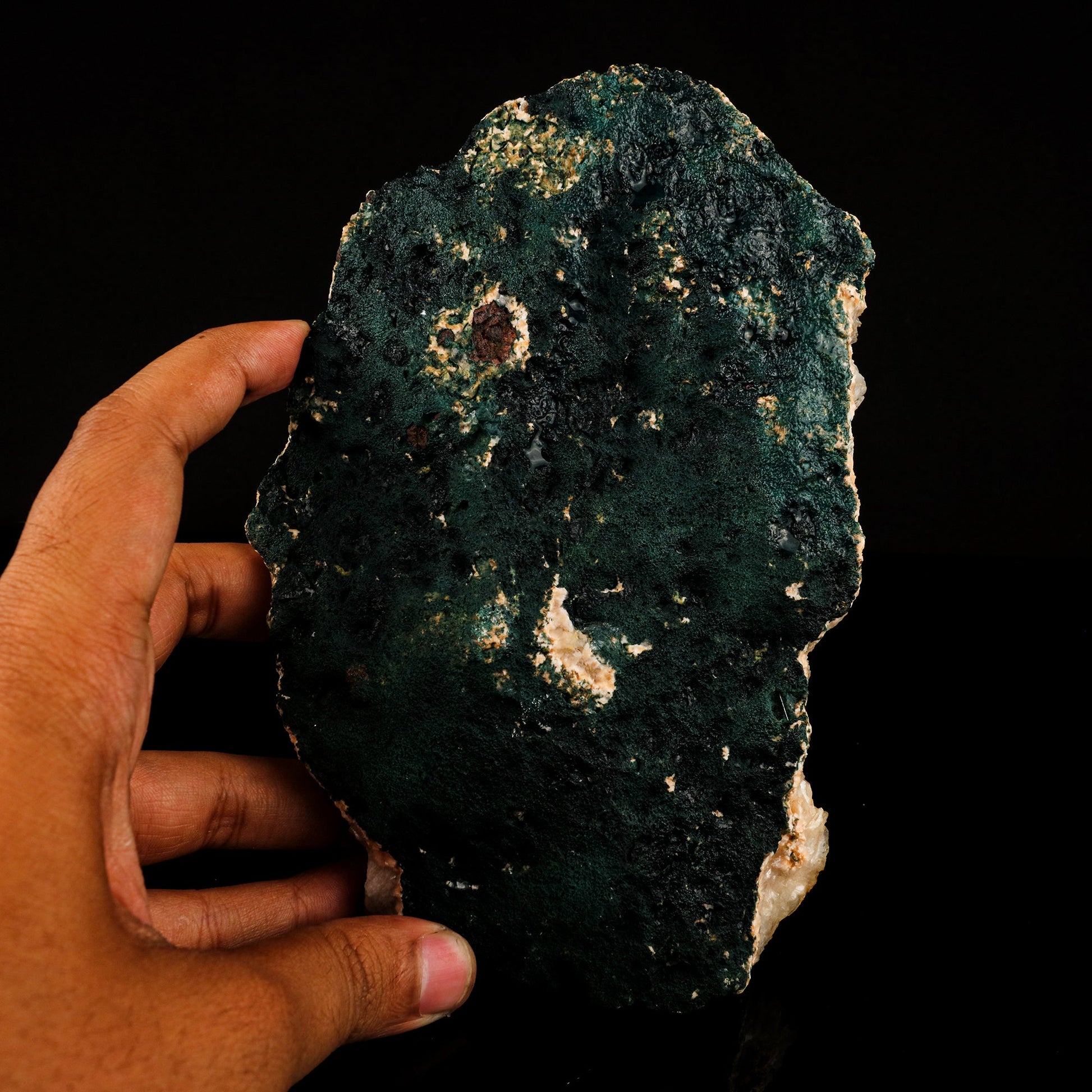 Thomsonite Rare Find with Stilbite Natural Mineral Specimen # B 5838 Thomsonite Superb Minerals 