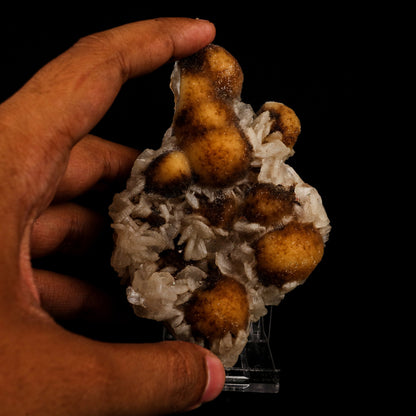 Thomsonite Rare Find with Stilbite Natural Mineral Specimen # B 5880 Thomsonite Superb Minerals 
