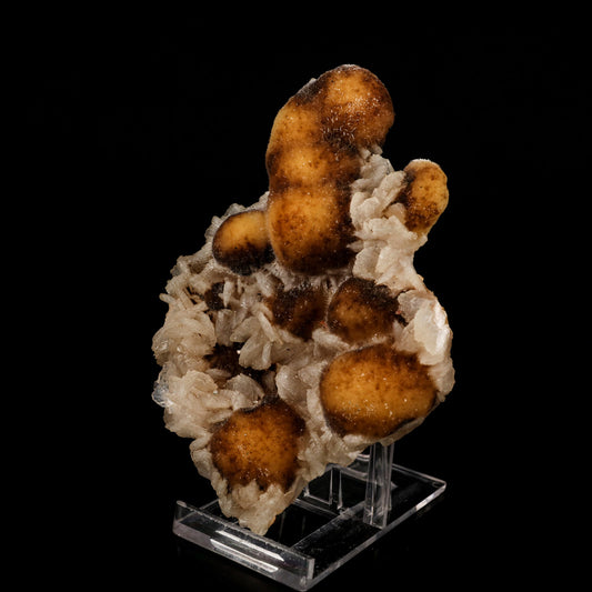 Thomsonite Rare Find with Stilbite Natural Mineral Specimen # B 5880 Thomsonite Superb Minerals 