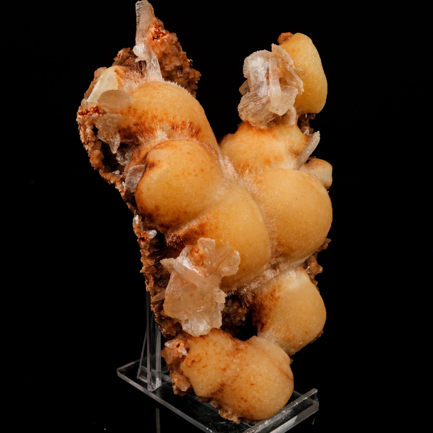 Thomsonite with Stilbite Rare Find Natural Mineral Specimen # B 6441 Thomsonite Superb Minerals 