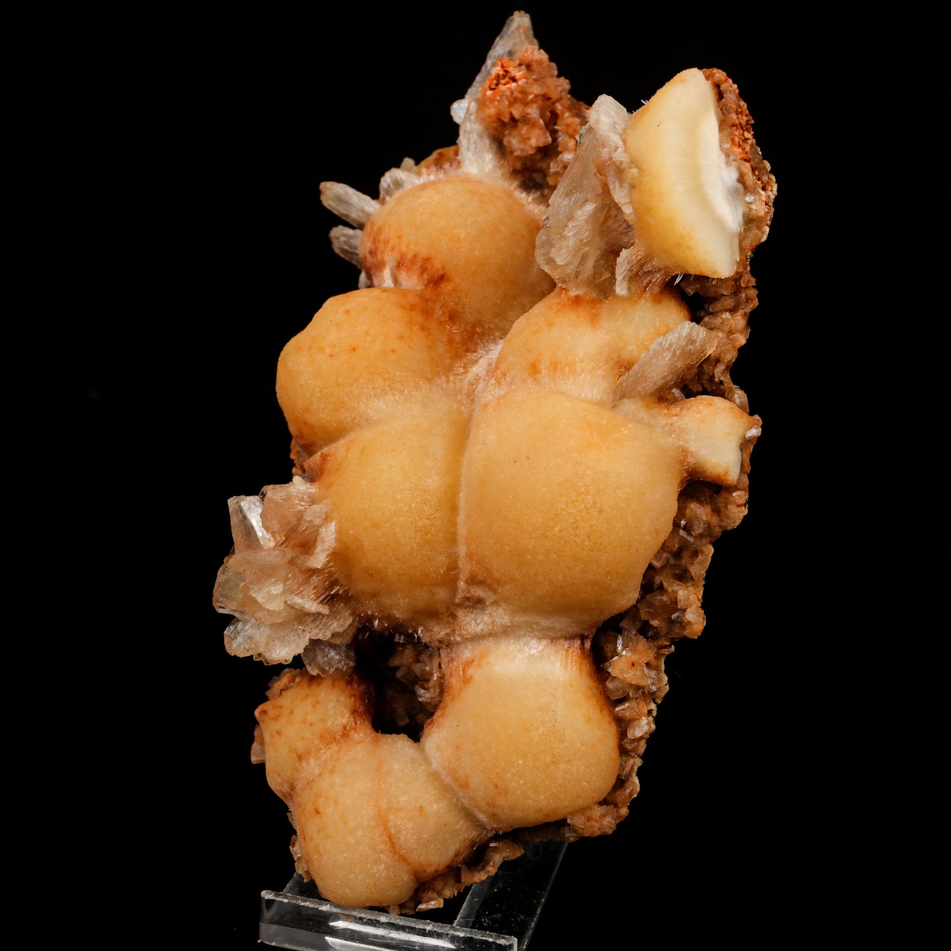 Thomsonite with Stilbite Rare Find Natural Mineral Specimen # B 6441 Thomsonite Superb Minerals 
