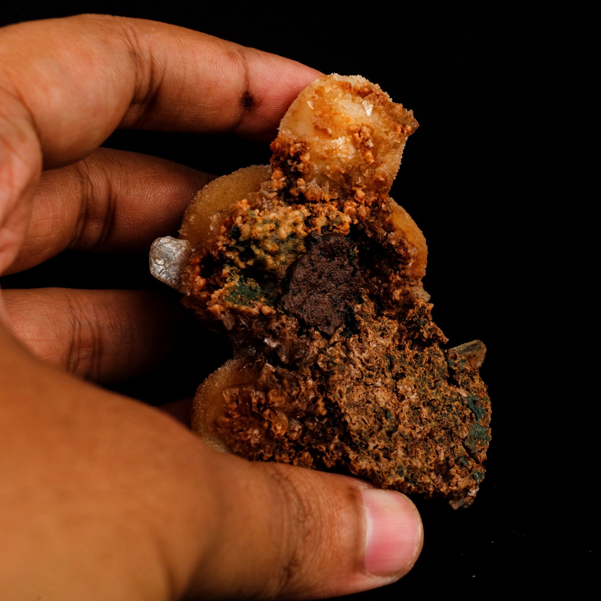 Thomsonite Yellow Colour Rare Find Natural Mineral Specimen # B 6325 Scolecite Superb Minerals 