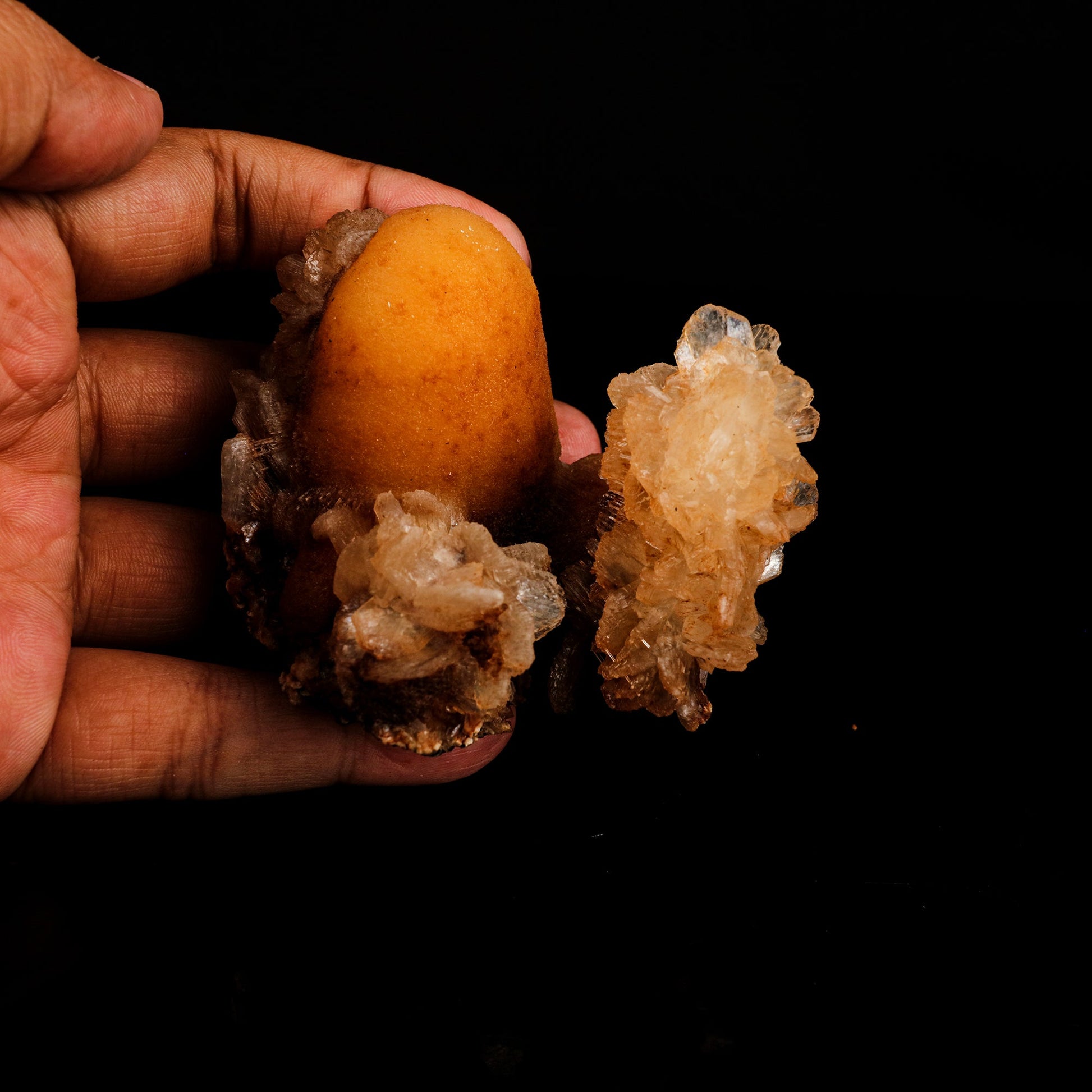 Thomsonite Yellow Colour Rare Find Natural Mineral Specimen # B 6336 Thomsonite Superb Minerals 