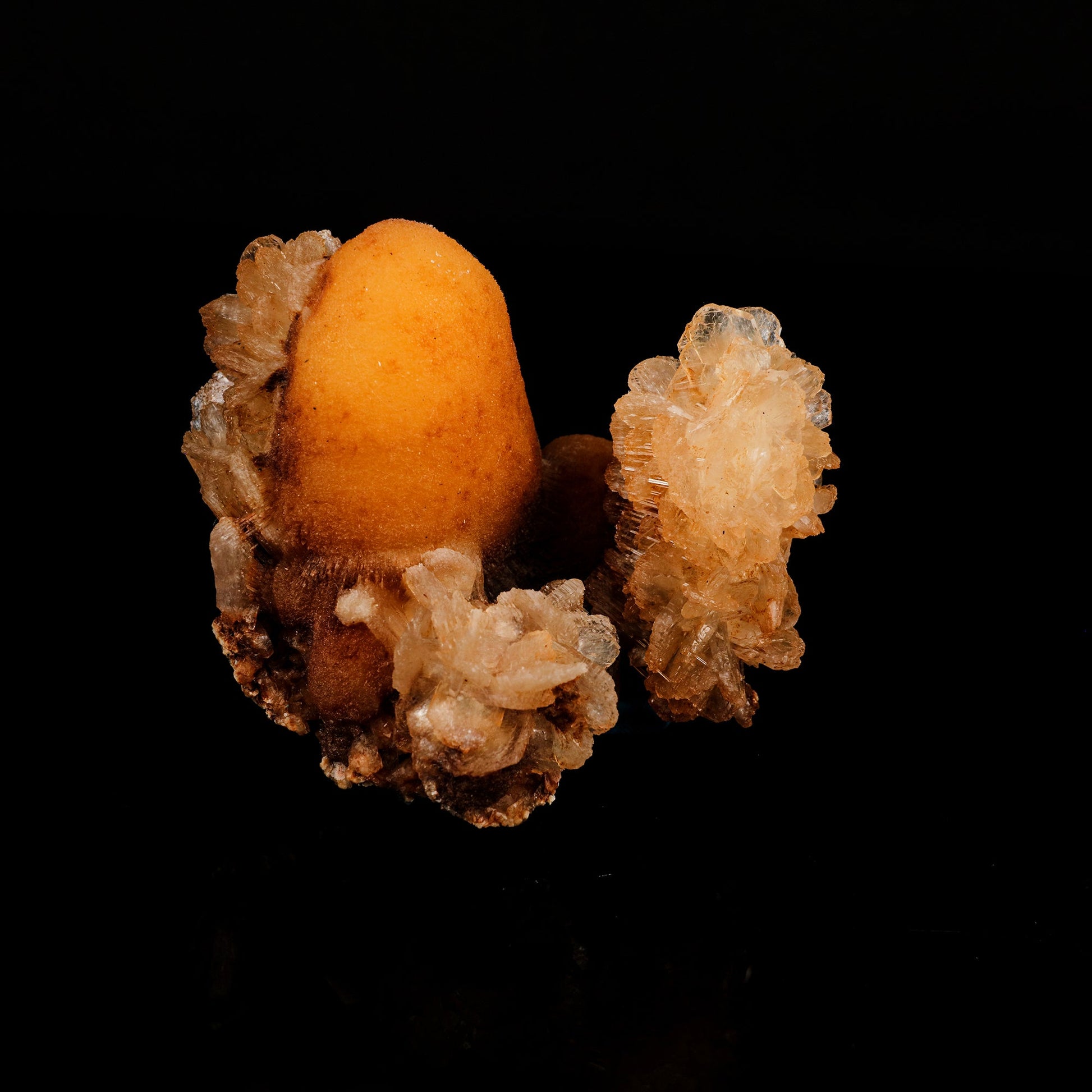 Thomsonite Yellow Colour Rare Find Natural Mineral Specimen # B 6336 Thomsonite Superb Minerals 