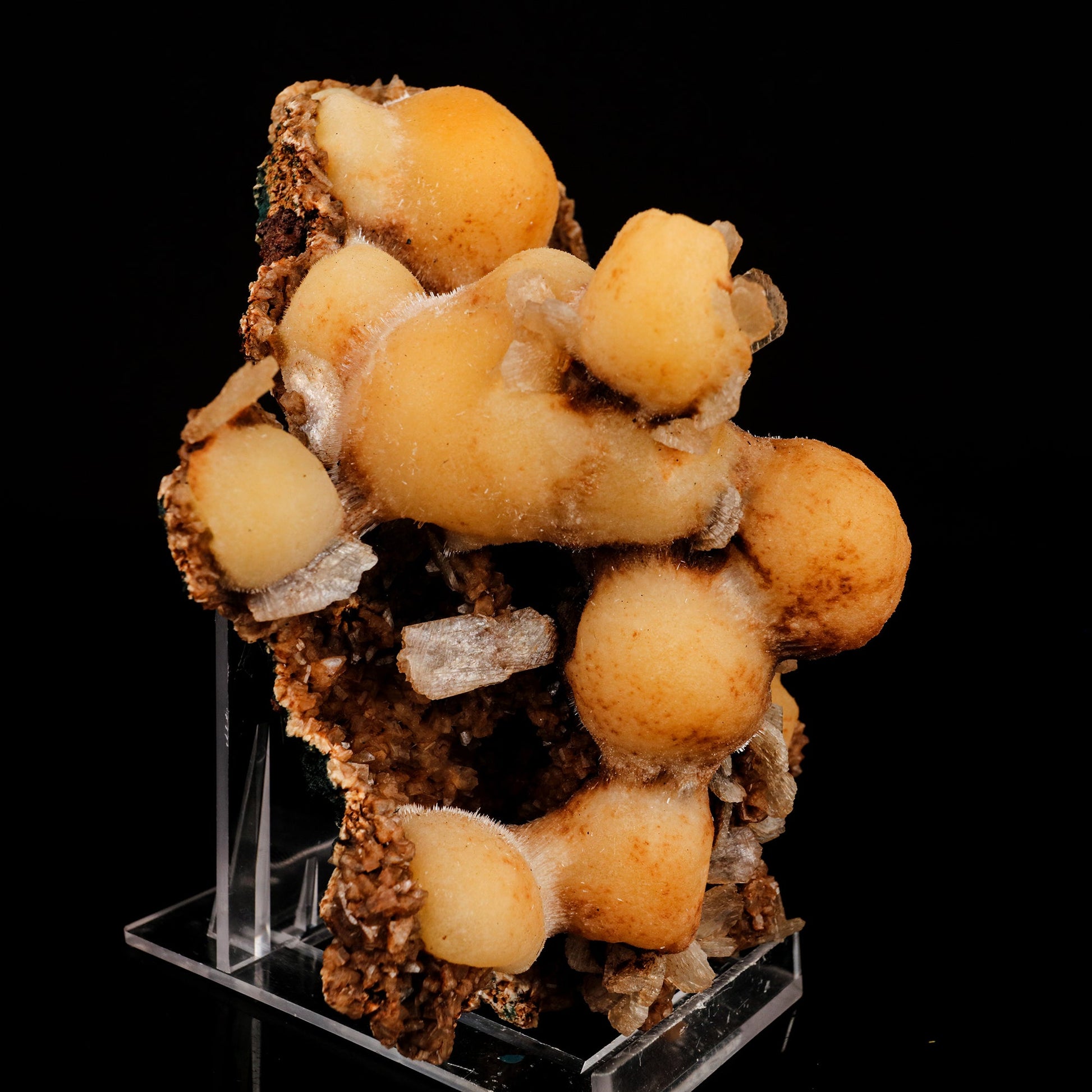 Thomsonite Yellow Colour Rare Find Natural Mineral Specimen # B 6347 Thomsonite Superb Minerals 